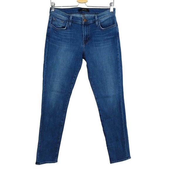 J Brand Womens 27 Ellis Echo Blue Wash Denim Jeans Straight Leg Cotton Blend - Picture 1 of 9